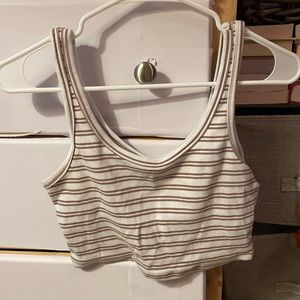 Striped tank top